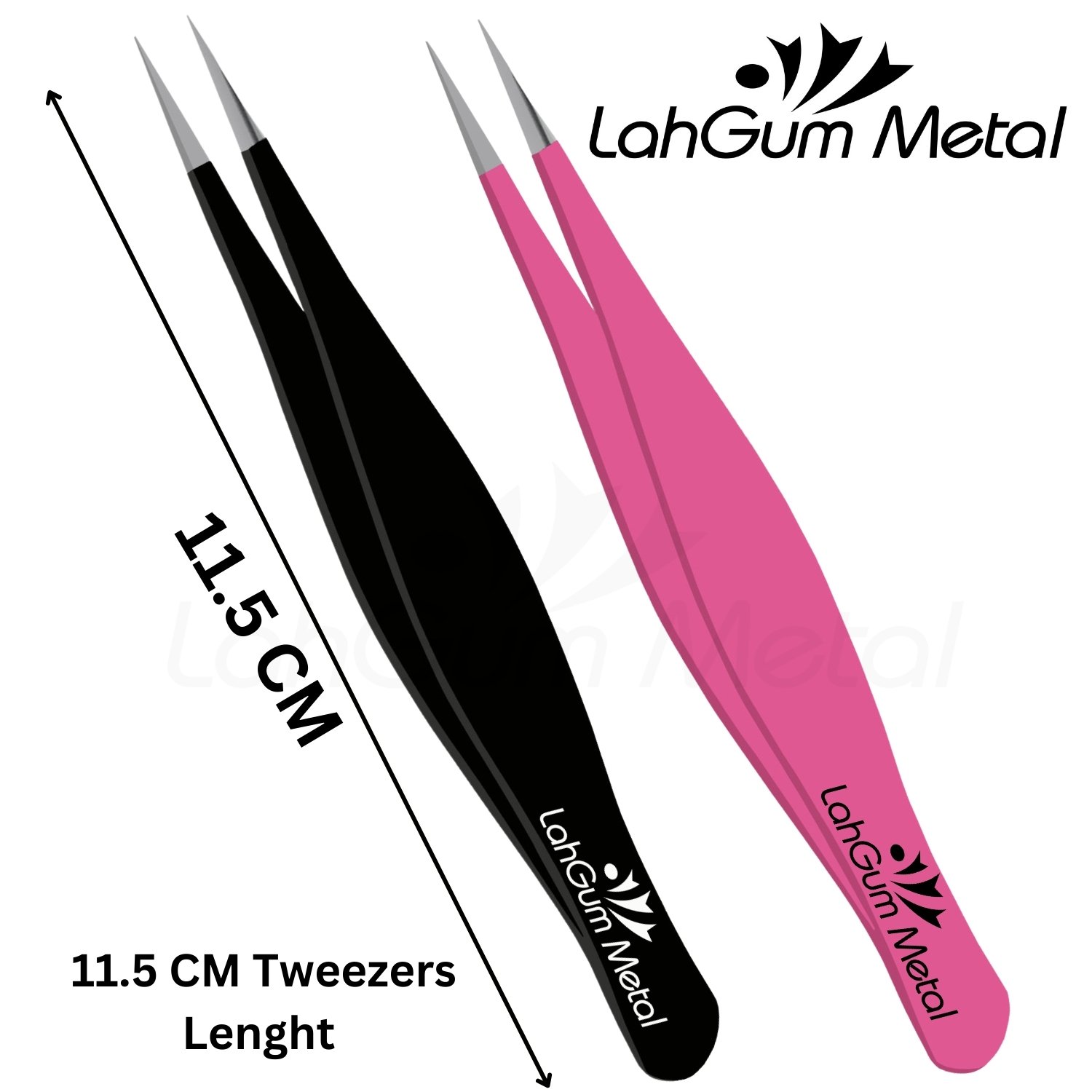 Precision Pointed Tweezers for Ingrown Hair & Fine Facial Hair, Splinter - Image 2