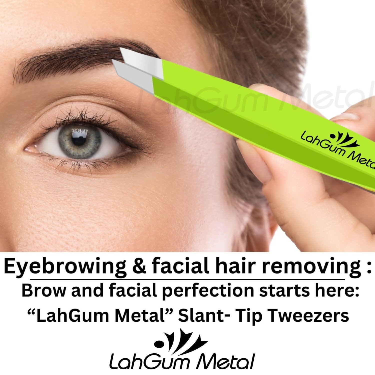 Fine Eyebrow Tweezers Slant Tip for Eyebrow, Chin Hair Splinter ,Ingrown - Image 6