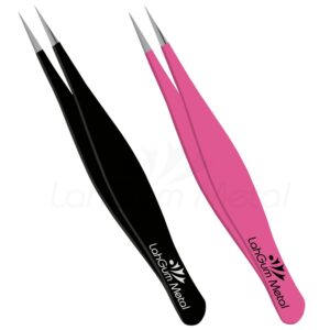 Precision Pointed Tweezers for Ingrown Hair & Fine Facial Hair, Splinter