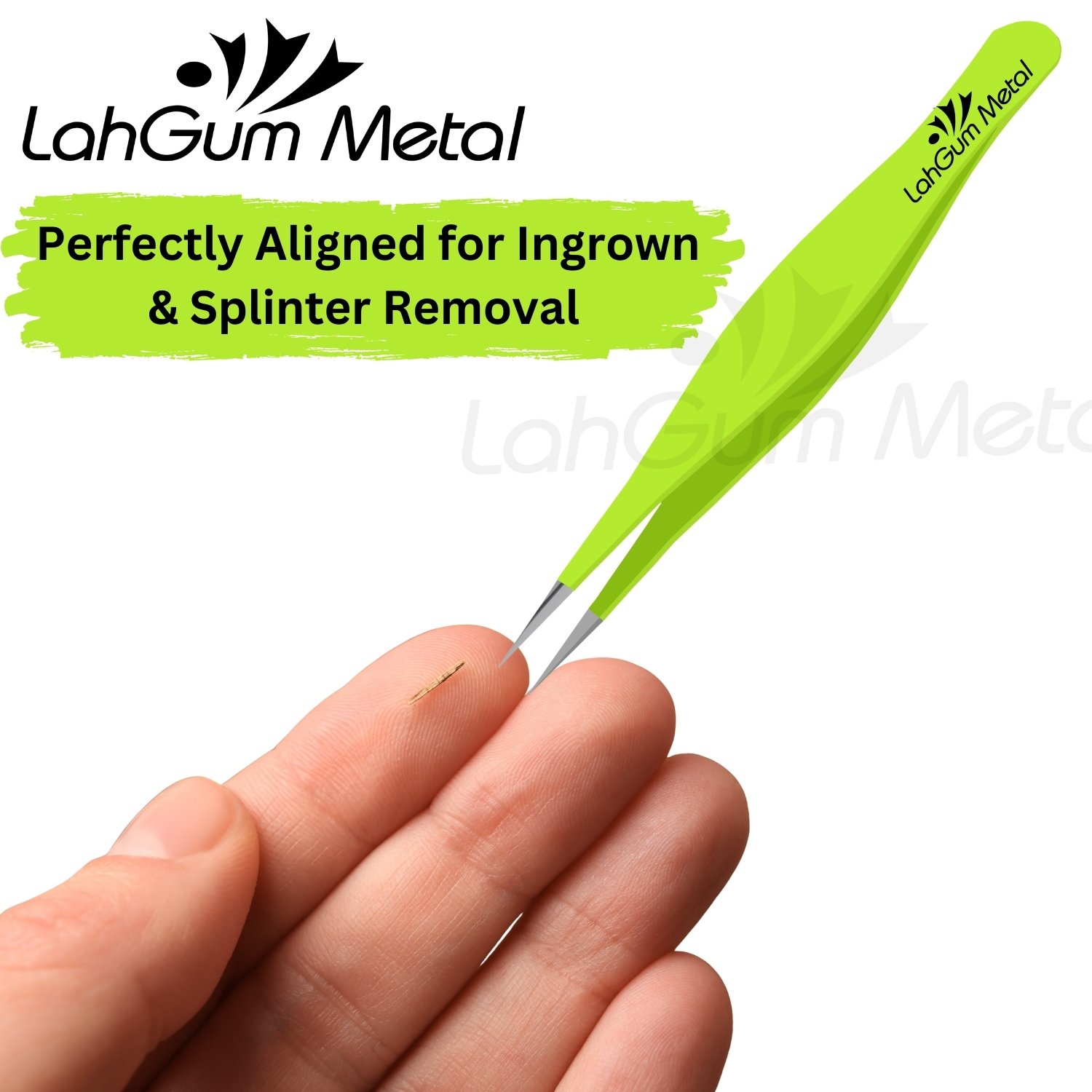 Fine Eyebrow Tweezers Slant Tip for Eyebrow, Chin Hair Splinter ,Ingrown - Image 12