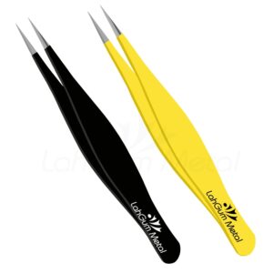 Super Sharp Pointed Tweezers for Ingrown ,Splinter Removal,Facial