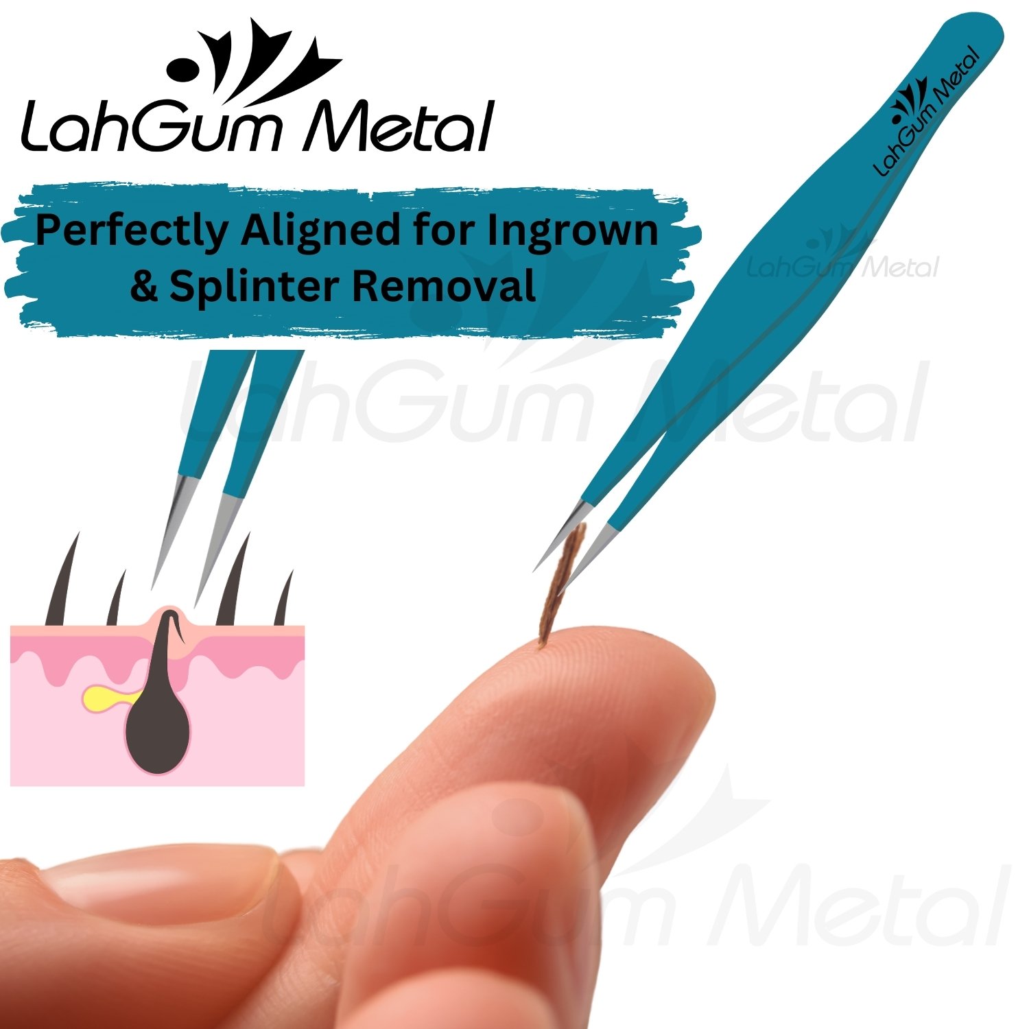 Best Pointed Tweezers for Women Facial Hair, Chin, Eyebrows Splinter - Image 5