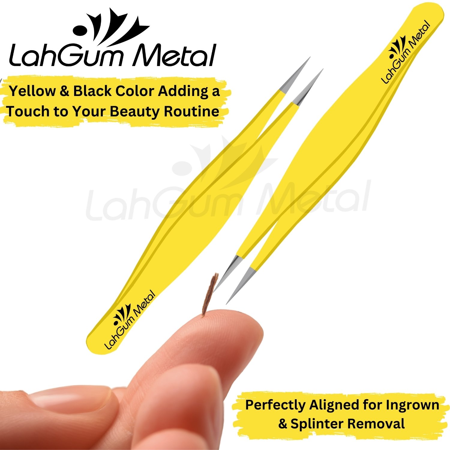 Chin Hair Tweezers for Men & Women for Facial Hair , Splinter, ingrown - Image 5