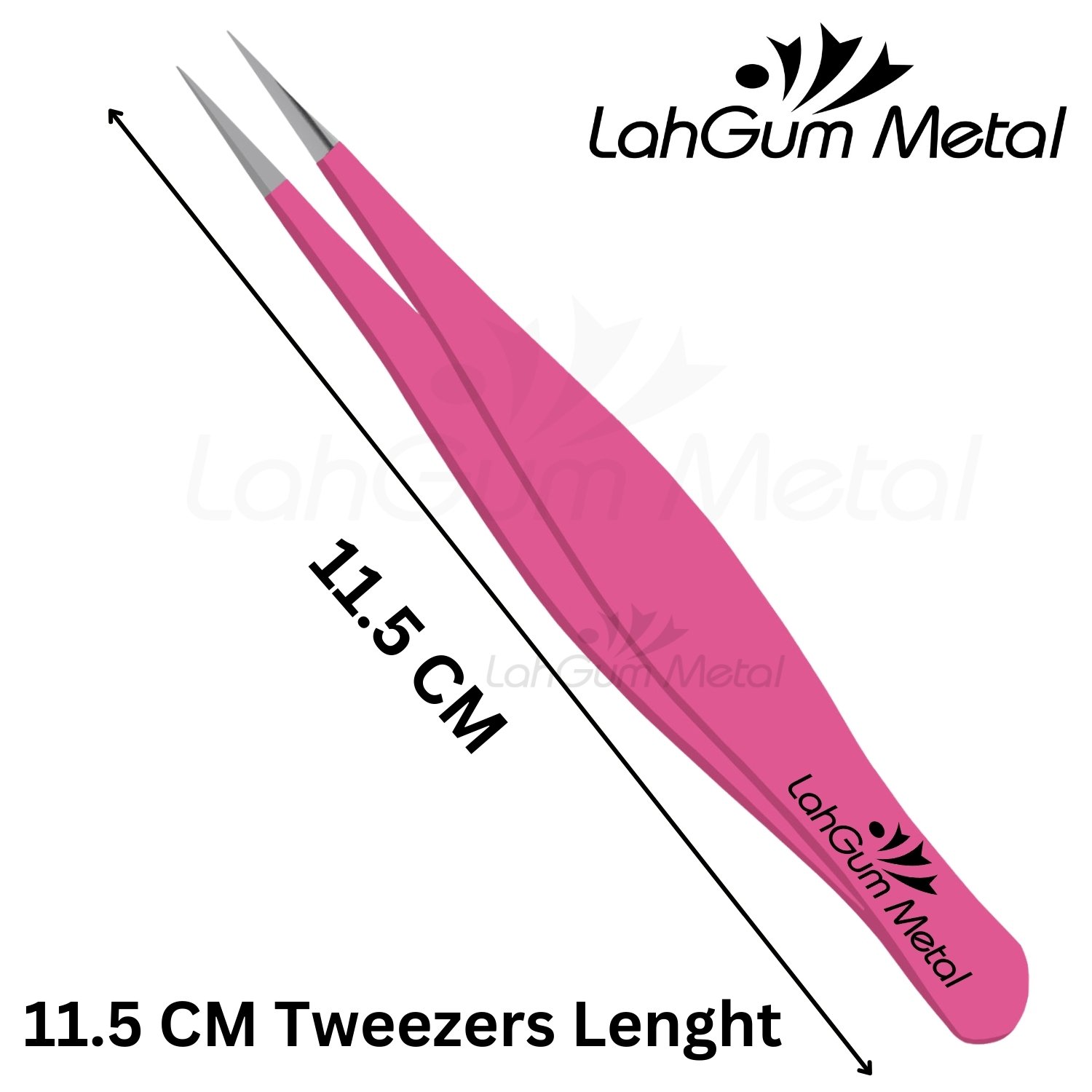 Fine Tweezers Precision Pointed Tool Ingrown Hair, Eyebrow & Splinter - Image 2
